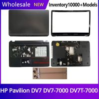 New Original For HP Pavilion DV7 DV7-7000 DV7T-7000 Laptop LCD back cover Front Bezel Hinges Palmrest Bottom Case A B C D Shell