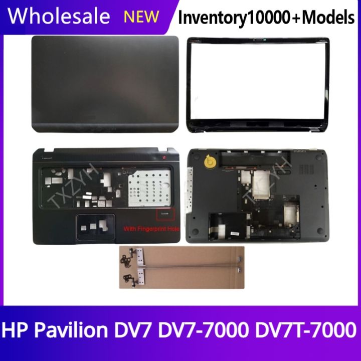 new-original-for-hp-pavilion-dv7-dv7-7000-dv7t-7000-laptop-lcd-back-cover-front-bezel-hinges-palmrest-bottom-case-a-b-c-d-shell