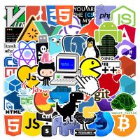 10/30/50pcs Programmer Internet Java Stickers Geek Php Hacker Docker Html Programming Decals For Phone Laptop Computer Kid Toy