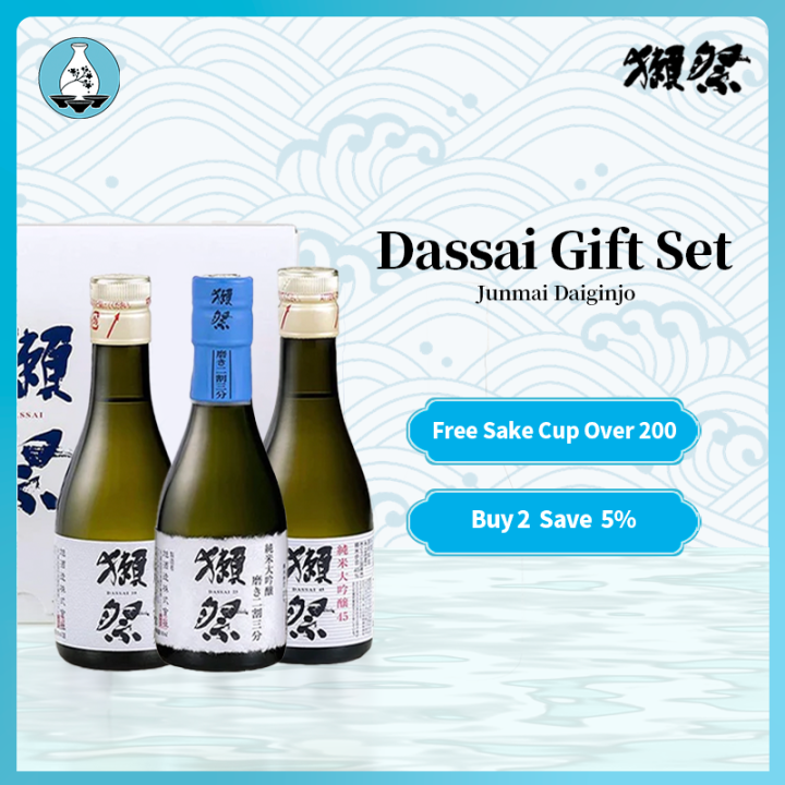 Dassai Drinking 23/39/45 Set 180ml x 3 Bottles Junmai Daiginjo Japanese