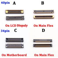 5-10Pcs LCD Display Screen Flex FPC Connector สําหรับ Samsung Galaxy M30S M307 M30 M31 M315 M215F M305 M21 M215 ปลั๊กบอร์ด 34 40 พิน