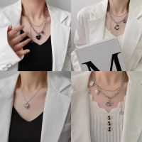 [COD] Korean niche design sense necklace wholesale womens ins style creative all-match titanium steel does fade simple