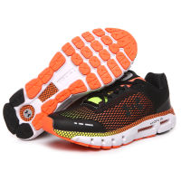 2020 Original Under Armours Mens UA HO VR Infinite Running Shoes Black Red Yellow Hot Original