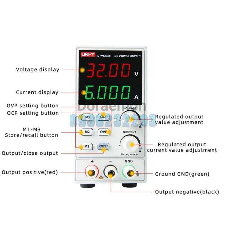 uni-t-utp-1306s-เพาเวอร์ซัพพลาย-30v-6a-dc-power-supply-power-supply-digital-led