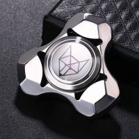 Fidget Silent Bearing Zinc Alloy Metal Ball Mute Stainless Steel Hand Spinner Edc Toys Finger Gyro Relieve Stress Boy Xmas Gift