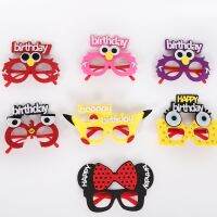 birthday funny glasses children adult party decoration atmosphere layout birthday glasses props halloween decorations for home