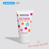 Dr.Somchai Acne Double Whip Foam 100g ดร.สมชาย แอคเน่ ดับเบิล วิปโฟม 100 g.