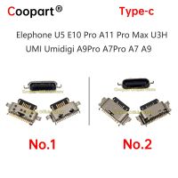 2 ชิ้นสําหรับ Elephone U5 E10 Pro A11 Pro Max U3H UMI Umidigi A9Pro A7Pro A7 A9 USB Charger แท่นชาร์จพอร์ตเชื่อมต่อ TypeC Plug