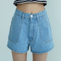 SUNNYEXPRESS101 - Sunny denim shorts in Light Wash