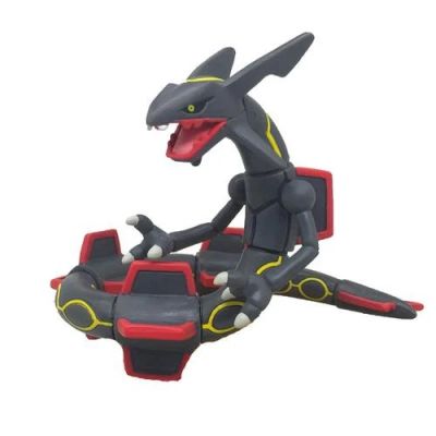 โปเกมอนพ็อกเก็ตมอนสเตอร์ Rayquaza 7-10เซนติเมตรเรซิ่นรูปอะนิเมะสำหรับเด็กของสะสมโปเกมอนหุ่นเด็กของเล่นของขวัญคริสต์มาส