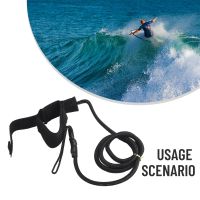 บอร์ด Surf เชือกสายคล้องleash Sup Surf DK สายจูงกระดานโต้คลื่น153ซม. ~ 240ซม. TPU สร้อยข้อเท้าไม่มีสายจูง Surf ตรงบรรจุง่าย