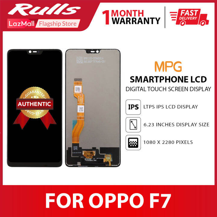 oppo f7 display with frame