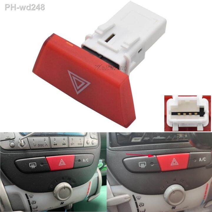 warning-emergency-lamp-switch-warning-hazard-light-emergency-button-switch-for-peugeot-107-citroen-c1-toyota-aygo-mk1-6490-ng