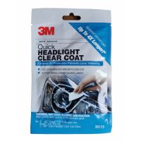 3M 39173 Quick Headlight Clear Coat ชุดขัดโคมไฟหน้ารถยนต์ 1 ซอง