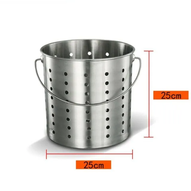 Fermenter Stainless Steel Leaky Bucket Soup Pot Bucket Milk Tea Barrel