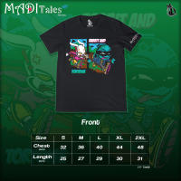 เสื้อยืดโอเวอร์ไซส์เสื้อยืด กระต่ายกระเต่า แบรนด์ MADIแท้100% Tales series S-5XL