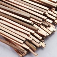 10 pcs 3*1.3*400 มม. อุณหภูมิต่ำ Flat Soldering Rods สำหรับเชื่อม Brazing Repair Copper Electrode ขายส่ง-Naoei