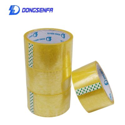 DONGSENFA 50mm X 40Y Parcel Box Adhesive Clear Packing Packaging Shipping Carton Sealing Tapes Adhesive Tape