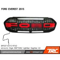 FORD EVEREST 2015 หน้ากระจัง Style RAPTOR2 (LOGO FORD แดง)พร้อม Lightbar Daytime งานนำเข้า