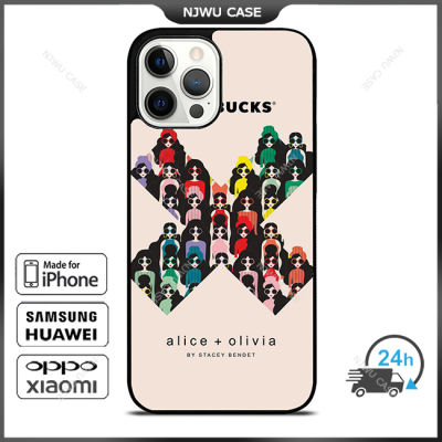 Alice and Olivia 3 Phone Case for iPhone 14 Pro Max / iPhone 13 Pro Max / iPhone 12 Pro Max / XS Max / Samsung Galaxy Note 10 Plus / S22 Ultra / S21 Plus Anti-fall Protective Case Cover