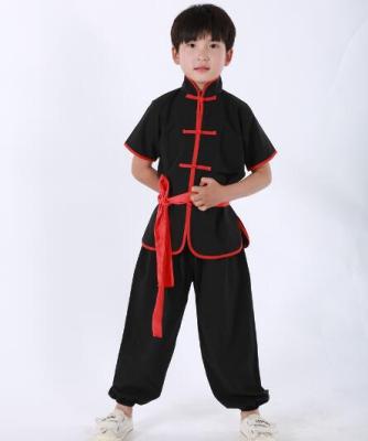 【CW】Hot Superior quality Wing Chun Tai Chi Clothing Set Chinese Tang Suit Kids Kung Fu Clothes Uniform Set children Warrior Costume