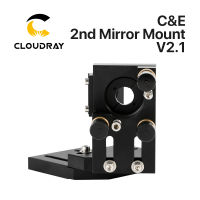 Cloudray CO2สีดำสองเลเซอร์เมาท์กระจก25Mm กระจกเมาท์แบบบูรณาการสำหรับเครื่องแกะสลัก Lase