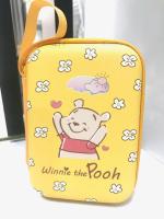 POOH กล่องใส่ Power bank , หูฟัง , Size L ลาย POOH   a  วินนี่ เดอะ พู งานดี eva    ขนาด13.5x9.5x3.5 cm     งานสวยงาม BY NOEYNEST