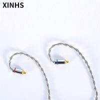 4 Cores Graphene Alloy Silver Plated Wire MMCX 0.78mm 2 Pin Replacement Headphones Cable Audio Upgrade Cable