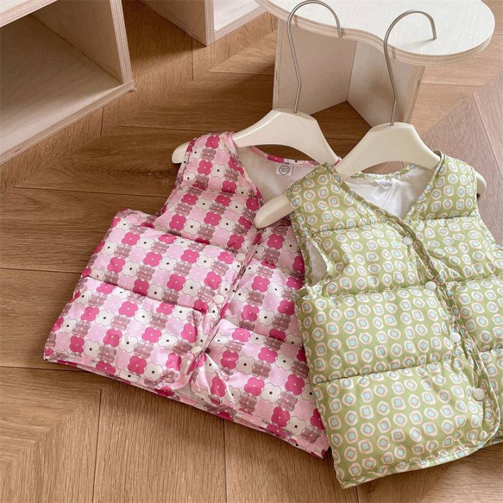เสื้อกั๊กพิมพ์ลาย-baolongxin-เสื้อชูชีพแบบรูดซิปลงเสื้อผ้าเด็กแบบหนาภายในและภายนอกใหม่