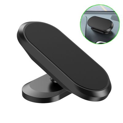 ▽✑▤ Magnetic Car Phone Holder Dashboard Magnet Phone Stand For iPhone Max Xiaomi Zinc Alloy Magnet GPS Car Mobile phone Mount