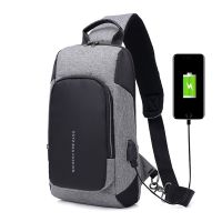 Shoulder Messenger Mens Cross Body hand Bag Mens USB Charging Chest Outdoor Chest Sports Mini Luxury Designer Bags Handbags