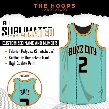 CHARLOTTE HORNETS X HG CONCEPT JERSEY BASKETBALL JERSEY FREE CUSTOMIZE OF  NAME AND NUMBER