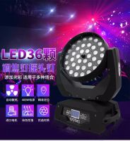 ไฟมีสีสั่นหัว36จุดเน้นไฟเวที LED ไฟหมุนย้อมสีบาร์สีสันสดใสพร้อมระบบควบคุมเสียงอัตโนมัติ