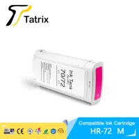 Tatrix ที่รองรับตลับหมึกสำหรับ Hp 72กับหมึกสีหรือชิปสำหรับเอชพี T610 T620 T770 T790 T795 T1100 T1120 T1200 T1300