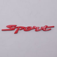 โลโก้ sport ตัวเขียน อักษรเขียน แบบนูน อักษรติดรถ แต่งรถ สีแดง