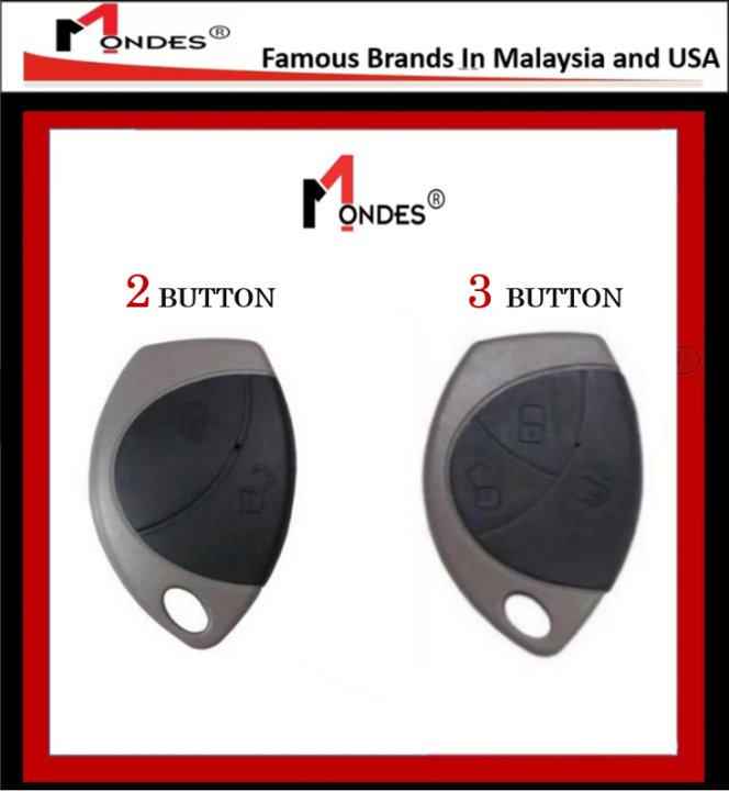 TOYOTA Vios Hilux Vigo Innova 2 3 Button Car Alarm Remote Control Key ...