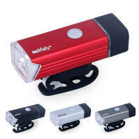 ไฟหน้า ชาร์ท USB ไฟหน้าทรงสี่เหลี่ยมผืนผ้า ไฟหน้าขนาดพกพา อุปกรณ์จักรยาน