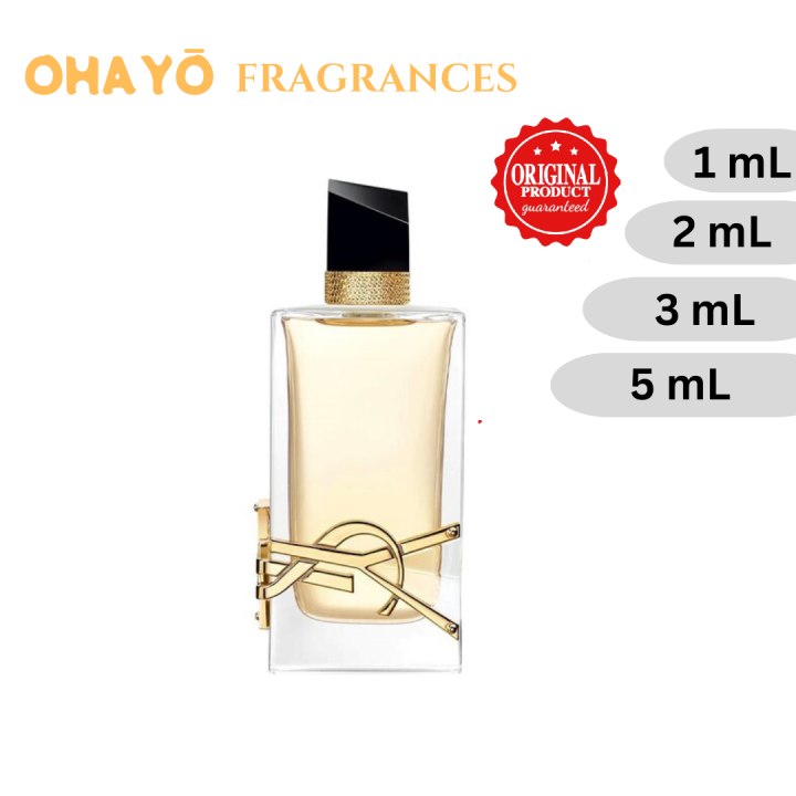 YSL Libre EDP Decant 1ml 2ml 3ml 5ml 10ml | Lazada PH