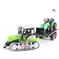 ProudNada Toys ของเล่นเด็กรถฟาร์มฝาครอบ+พ่วงหลัง SUPERIOR FARMER NO.678-4