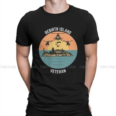 Cod Game Rebirth Island Veteran T Shirt Classic Grunge Tshirt Oversized O-Neck Short Sleeve 【Size S-4XL-5XL-6XL】