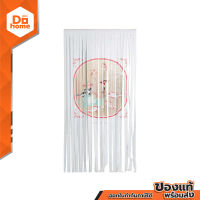 มู่ลี่ประตู PVC ลายปลาคาร์ฟ 80x200 ซม. |PUN|