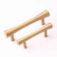 2.5 3.75 Brass Drawer Pulls Knobs Door Handles America Dresser Pull Kitchen Door Cabinet Handles Furniture Hardware 64 96mm