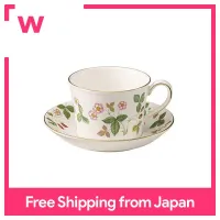 Wedgwood Wild แก้วสตรอเบอร์รี่ &amp; จานรอง (Delfy) S0105501101