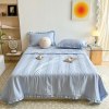 Rửa sợi chăn mùa hè bốn mảnh máy điều hòa quilt tấm bọc giường quilt - ảnh sản phẩm 7