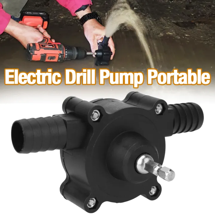 Electric Drill Pump Portable Mini Hand Self-priming Liquid Transfer ...