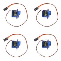 4Pcs Smart Electronics Rc Mini 9G 1.6Kg Servo Motor Sg90 for Rc 250 450 Helicopter Airplane Car Boat