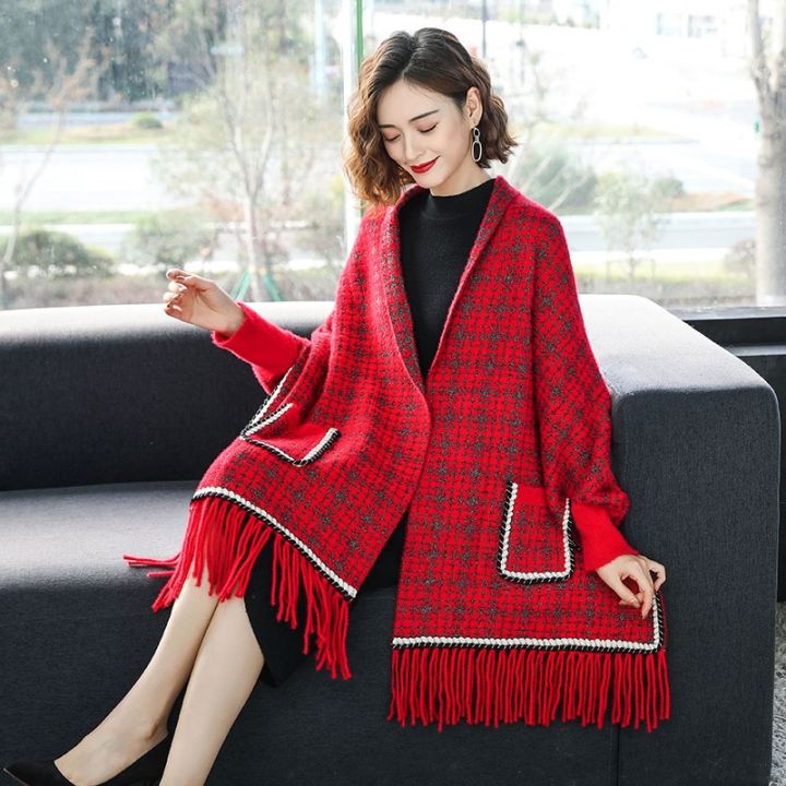 hot-sell-new-winter-scarf-shawl-fringed-with-sleeve-imitated-mink-thick-wool-cloak-red-cheongsam-wedding-with-a-female