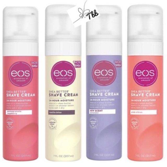 Original EOS Shea Better Shaving Cream Women Skin Care Lotion Aloe 24