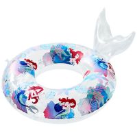 PVC Pool Float Ring Sequins Mermaid Swimming Lifebelt Ring Wear-Resistant Children Reusable Convenient Portable for Beach Party  Lures  Baits