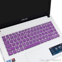 【❉HOT SALE❉】 youmaoh ผิวอุปกรณ์ป้องกันฝาครอบแป้นพิมพ์ซิลิโคนสำหรับ Asus Vivobook S400 S400c S400ca A455l Y481c A43s K45v W419l X403m X450c